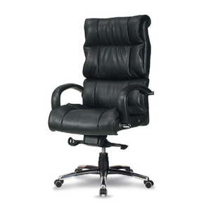 오피언 CR OP-016B 내츄럴 뉴체덮방 (Black) 천연가죽) 의자